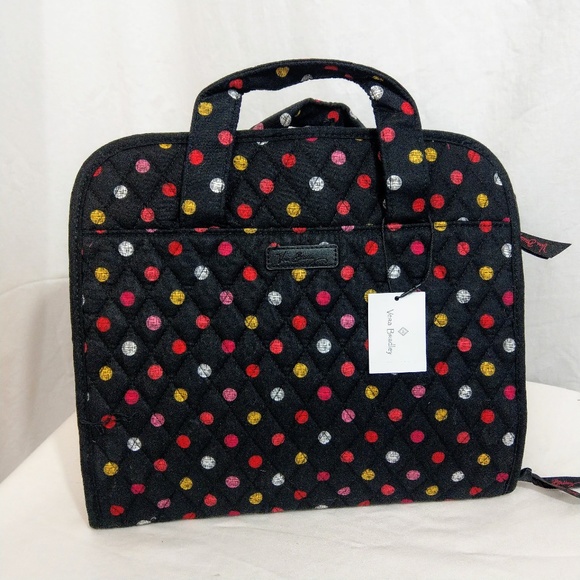 vera bradley hanging travel makeup bag